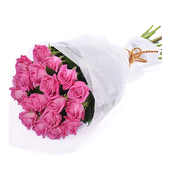 15 Rosa Rosen Strauß